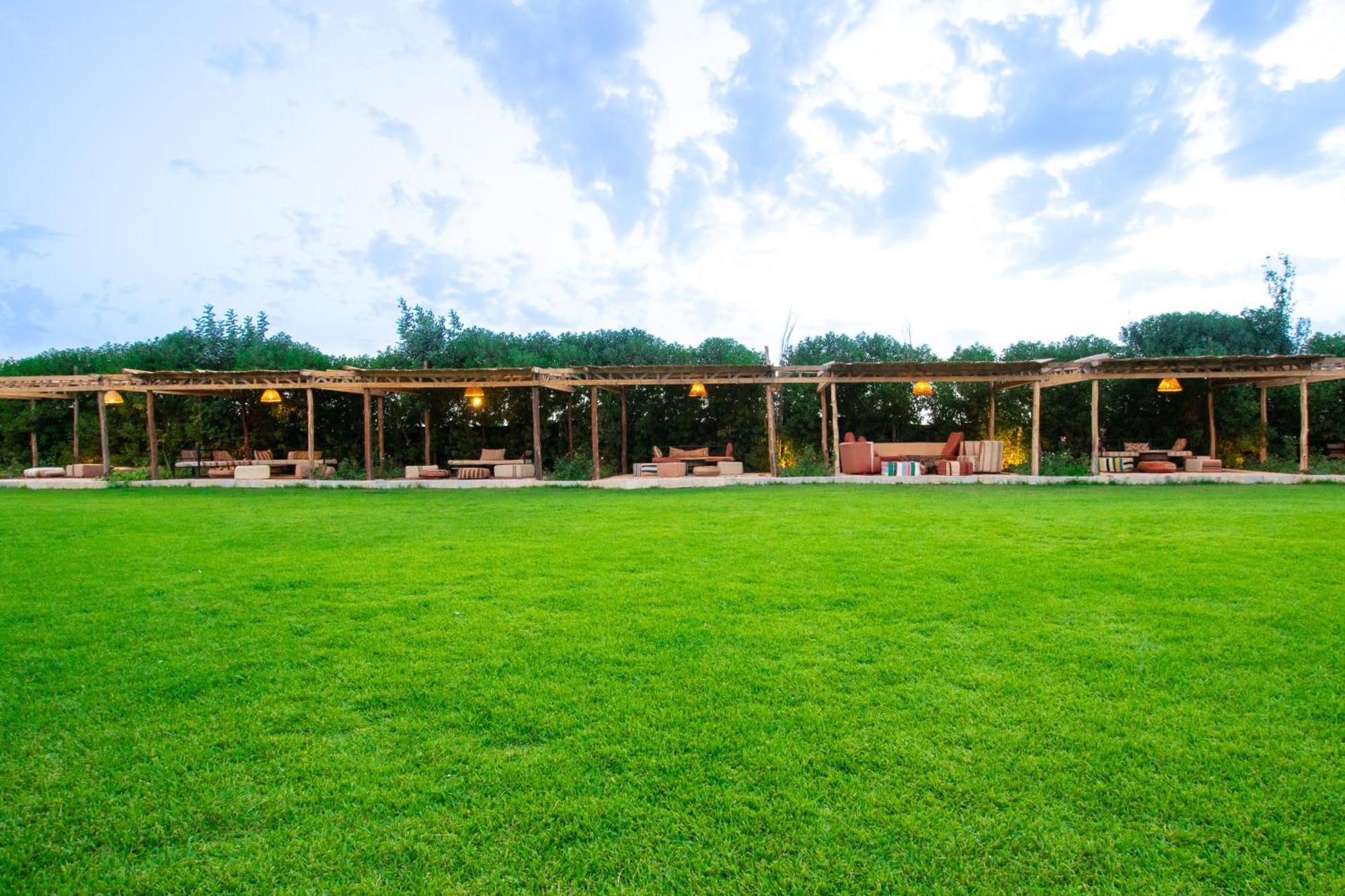 Villa Bio Et Bois -Luxury Bio Farm- Moulay Yacoub Exterior foto