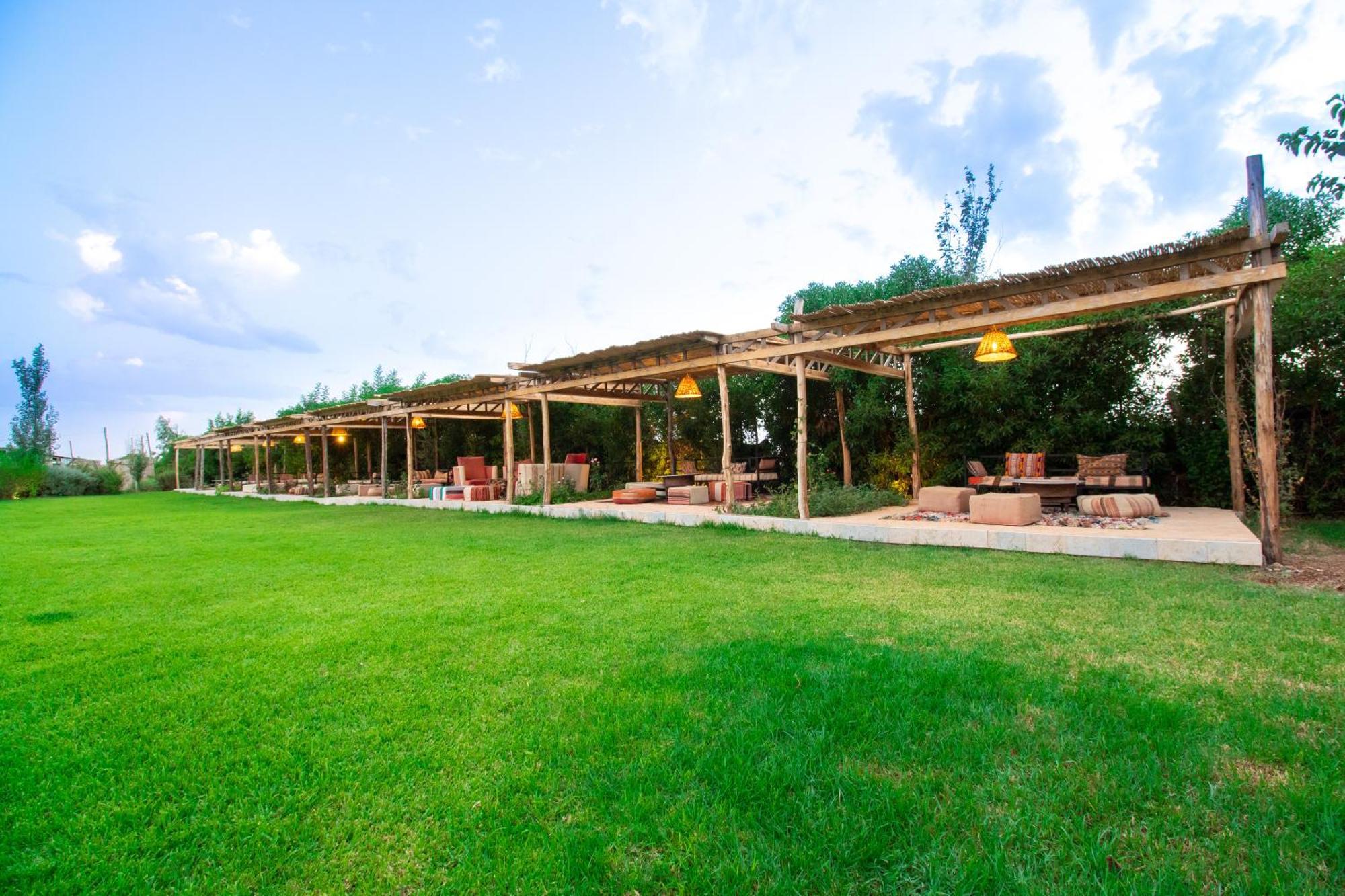 Villa Bio Et Bois -Luxury Bio Farm- Moulay Yacoub Exterior foto