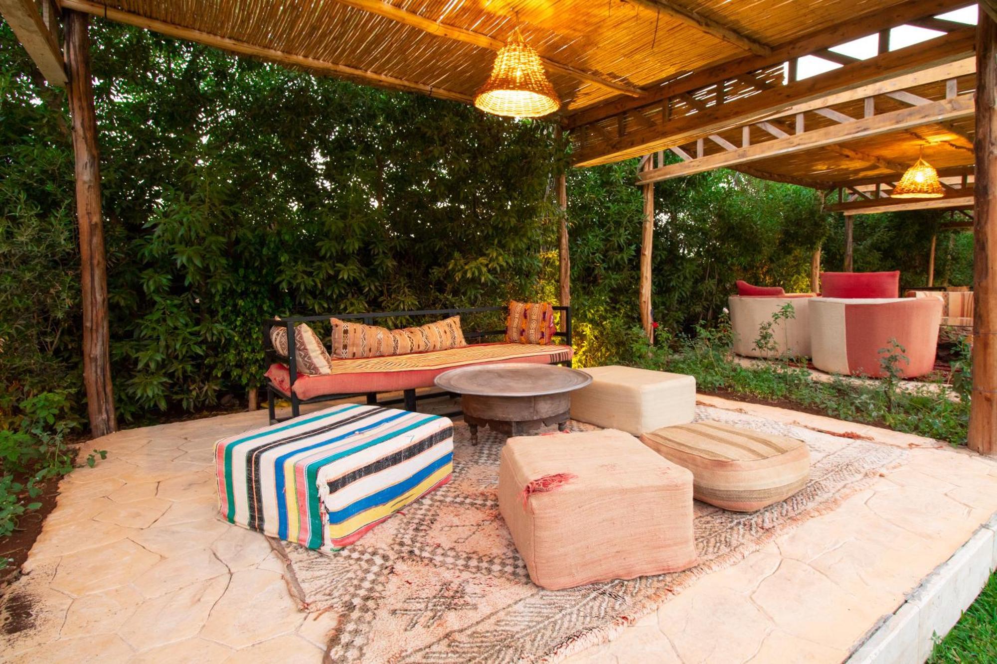 Villa Bio Et Bois -Luxury Bio Farm- Moulay Yacoub Exterior foto