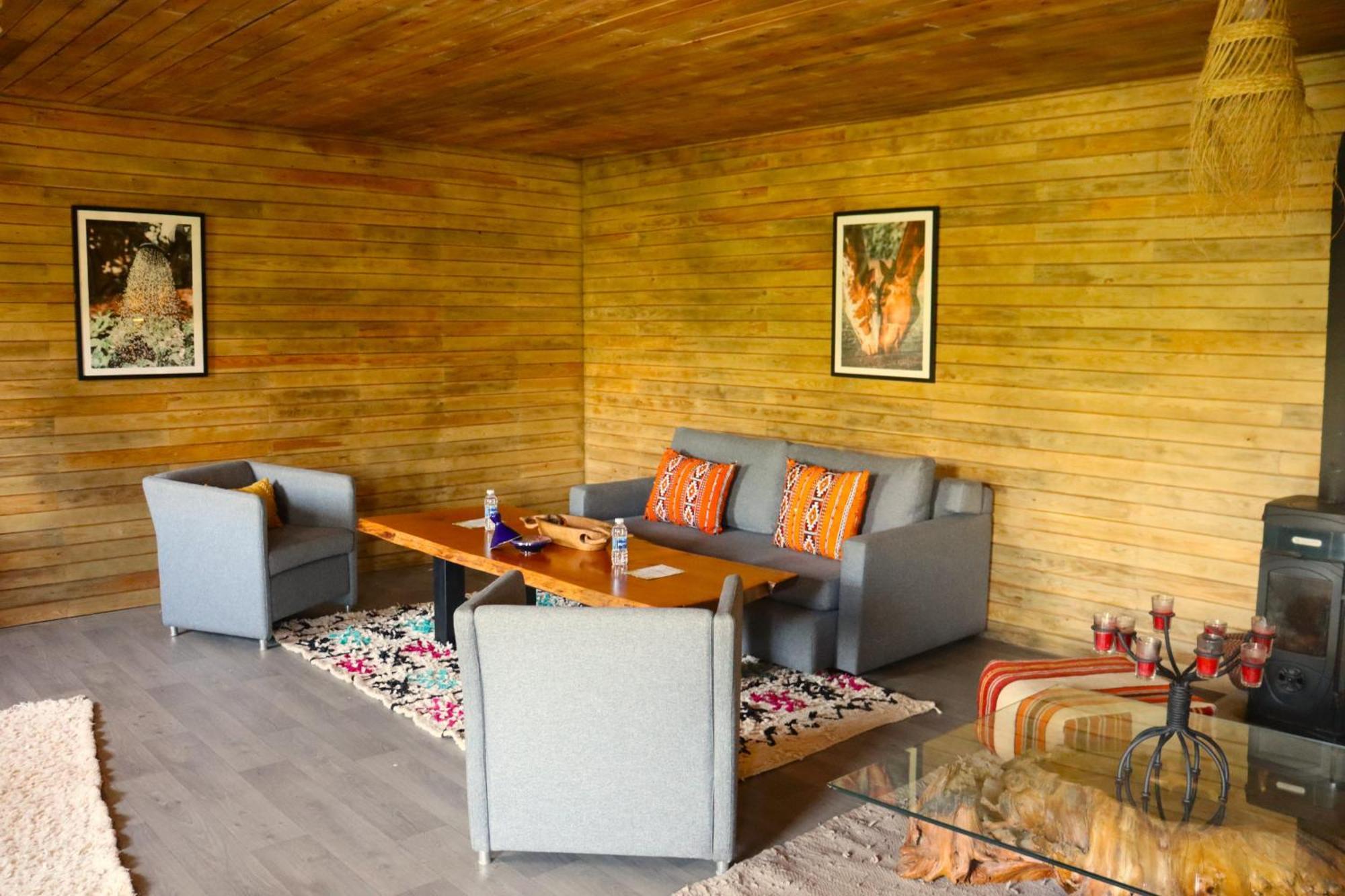 Villa Bio Et Bois -Luxury Bio Farm- Moulay Yacoub Exterior foto